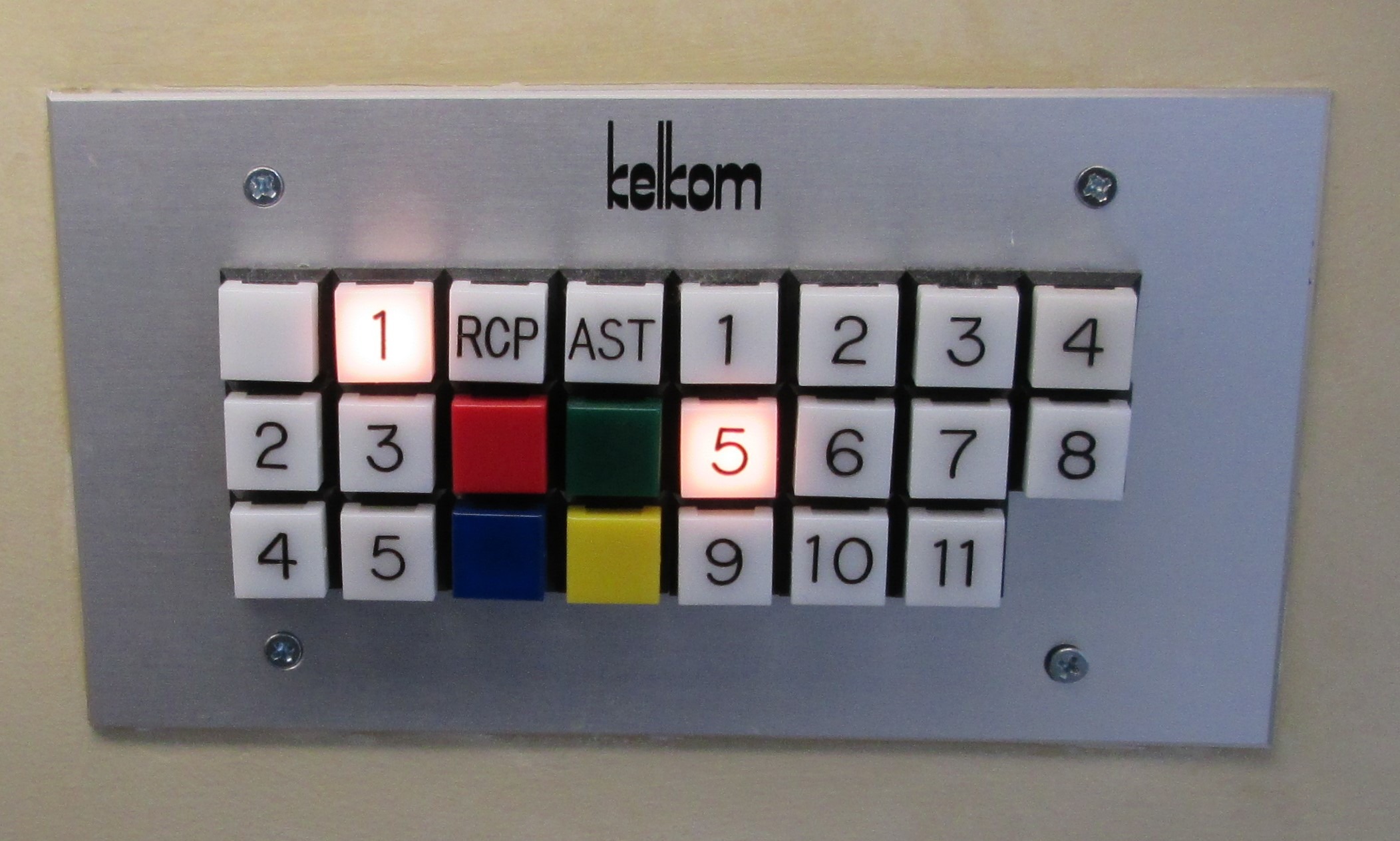 ClassicKelKom user panel in use