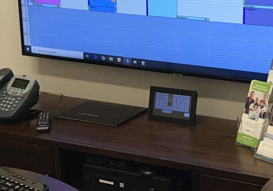 KelKom workflow management and Practice Management schedule